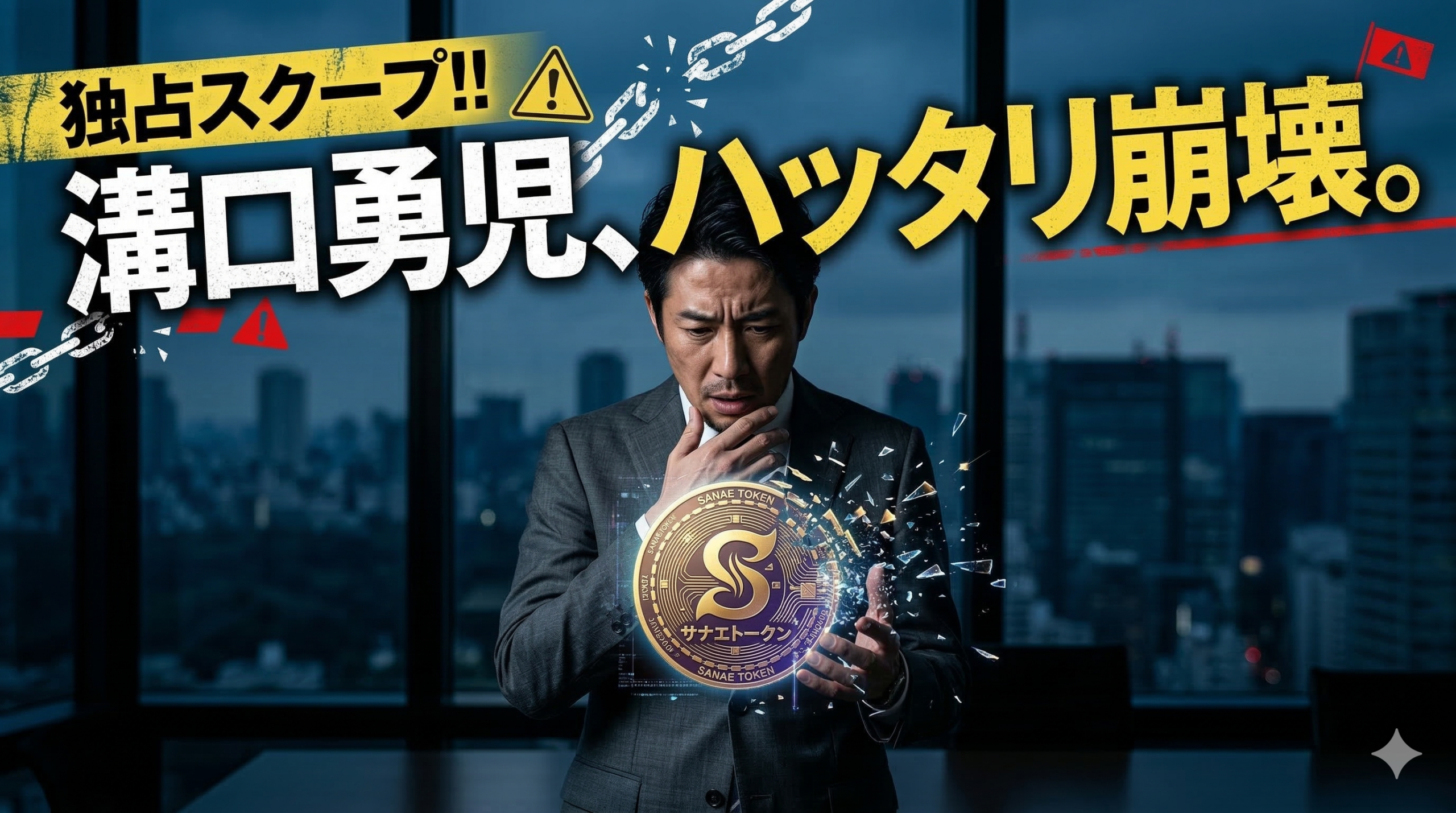 【独占】溝口勇児氏、サナエトークンで絶体絶命！高市首相が激怒した「禁断の手口」と世論の断罪
