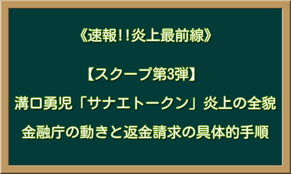 溝口勇児「サナエトークン」炎上の全貌！